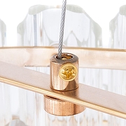 Люстра Artelamp Jast1n A2848SP-5GO цвет плафона/подвески Прозрачный, цвет арматуры Золото-4