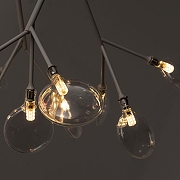 Люстра Artelamp Candy A7274PL-27WH цвет плафона/подвески Прозрачный, цвет арматуры Белый-2