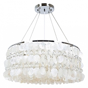 Люстра Artelamp Pipirima A4041SP-8CC цвет плафона/подвески Прозрачный, Белый, цвет арматуры Хром-1