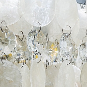 Люстра Artelamp Pipirima A4041SP-8CC цвет плафона/подвески Прозрачный, Белый, цвет арматуры Хром-5