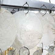 Люстра Artelamp Pipirima A4041SP-5CC цвет плафона/подвески Прозрачный, Белый, цвет арматуры Хром-4