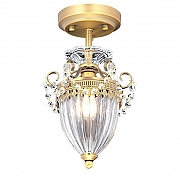 Люстра Artelamp Schelenberg A4410PL-1SR цвет плафона/подвески Прозрачный, цвет арматуры Латунь