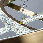 Люстра Artelamp Or1one A2182SP-160PB цвет плафона/подвески Прозрачный, цвет арматуры Медь-3