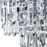 Люстра Artelamp D1adem A1002LM-8CC цвет плафона/подвески Белый, Прозрачный, цвет арматуры Хром-5