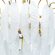 Люстра Artelamp Ev1e A4052LM-6SG цвет плафона/подвески Прозрачный, цвет арматуры Золото-4