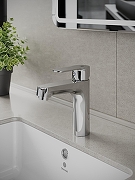 Смеситель для раковины Orange OneLife P07-021cr Хром-1