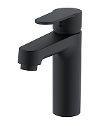 Смеситель для раковины Orange OneLife P07-021b Черный матовый