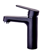 Смеситель для раковины Orange OneLife P07-021b Черный матовый-4