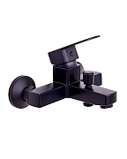 Смеситель для ванны Orange OneLife P06-100b Черный матовый-6