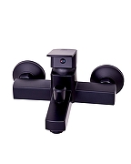 Смеситель для ванны Orange OneLife P06-100b Черный матовый-7