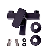 Смеситель для ванны Orange OneLife P06-100b Черный матовый-8