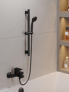 Комплект смесителей Orange OneLife P06-511b Черный матовый-1