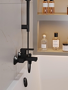 Комплект смесителей Orange OneLife P06-511b Черный матовый-2