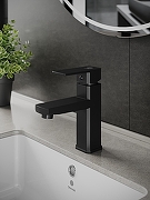 Комплект смесителей Orange OneLife P06-511b Черный матовый-6