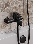 Комплект смесителей Orange OneLife P07-511b Черный матовый-3