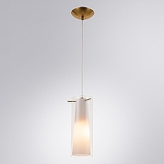 Подвесной светильник Artelamp Aries A8983SP-1PB Белый Полированная медь-2