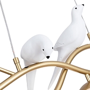 Люстра Artelamp Eltanin A3422SP-4GO цвет плафона/подвески Белый, цвет арматуры Золото-3