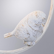 Подвесной светильник Artelamp Gemelli A2150SP-1WG Белый с золотом-7