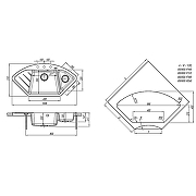 Кухонная мойка Florentina Веста-1005 20.285.E1005.107 Песочная-3