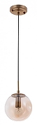 Подвесной светильник Artelamp Ture1s A9915SP-1PB цвет плафона/подвески Оранжевый, цвет арматуры Медь-1