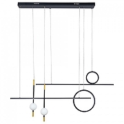 Подвесной светильник Artelamp Polar1s A2610SP-85BK цвет плафона/подвески Черный, цвет арматуры Черный