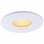 Встраиваемый светильник Artelamp Aqua A5440PL-1WH цвет плафона/подвески Прозрачный, цвет арматуры Белый