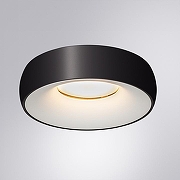 Встраиваемый светильник Artelamp Heze A6665PL-1BK цвет плафона/подвески Белый, цвет арматуры Черный-1