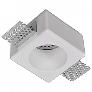 Встраиваемый светильник Artelamp Invisible A9285PL-1WH цвет плафона/подвески Белый, цвет арматуры Белый