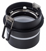 Встраиваемый светильник Artelamp 1ma1 A2164PL-1BK цвет плафона/подвески Черный, цвет арматуры Черный-2