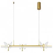 Подвесной светильник Artelamp Darcy A2187SP-1GO цвет золото-1