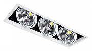 Встраиваемый светильник Artelamp Merga A8450PL-3WH цвет Белый-1