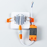 Встраиваемый светильник Artelamp Tab1t A8432PL-1WH цвет плафона/подвески Белый, цвет арматуры Белый-2