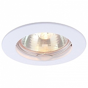 Встраиваемый светильник Artelamp Bas1c A2103PL-1WH цвет Белый