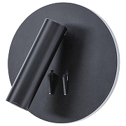 Настенный светильник Artelamp Electra A8232AP-1BK цвет плафона/подвески Черный, цвет арматуры Черный-1