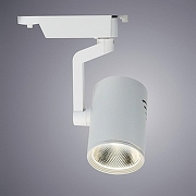 Трековый светильник Artelamp Traccia A2321PL-1WH цвет плафона/подвески Белый, цвет арматуры Белый