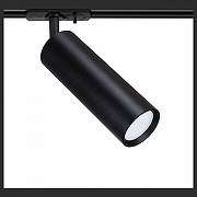 Трековый светильник Artelamp Be1d A1515PL-1BK цвет плафона/подвески Черный, цвет арматуры Черный