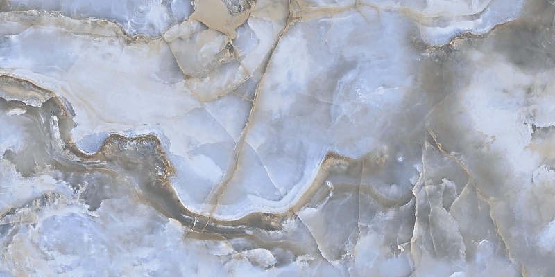 Керамогранит Primavera Honey Onyx Blue Polished PR213 