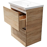Тумба под раковину 1MarKa New Aris 60П Ц0000014411 подвесная Дуб Сонома-2