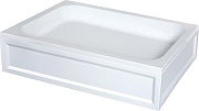 Акриловый поддон для душа RGW Acrylic B/CL-S 100x80 16180280-51 Белый