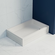 Акриловый поддон для душа RGW Acrylic B/CL-S 100x80 16180280-51 Белый-4