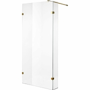 Душевая перегородка Niagara Nova 90 NG-642-90GOLD профиль Холодное золото стекло прозрачное