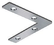 Коннектор угловой Artelamp Linea-accessories A484405L цвет арматуры Серый-1