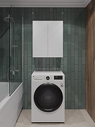Подвесной шкаф Orange Гамма 60 Gm-60SR Белый глянец-7