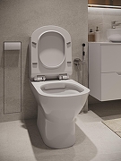 Унитаз компакт Agger AT03000 с бачком и сиденьем Микролифт-1