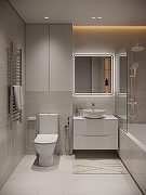 Унитаз компакт Agger AT03000 с бачком и сиденьем Микролифт-3