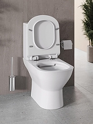 Унитаз компакт Agger AT03000 с бачком и сиденьем Микролифт-6