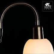 Торшер Artelamp Duetto A9569PN-2AB цвет плафона/подвески Белый, цвет арматуры Бронза-3