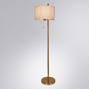 Торшер Artelamp Proxima A4031PN-1PB цвет плафона/подвески Белый, цвет арматуры Медь-1