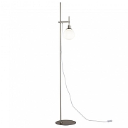 Торшер Maytoni Erich MOD221-FL-01-N цвет плафона/подвески Белый, цвет арматуры Никель