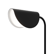 Торшер Maytoni Modern Mollis MOD126FL-01B цвет плафона/подвески Белый, Черный, цвет арматуры Черный-3